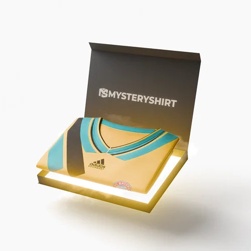 A Retro Mysteryshirt Box opening to reveal the shirt inside